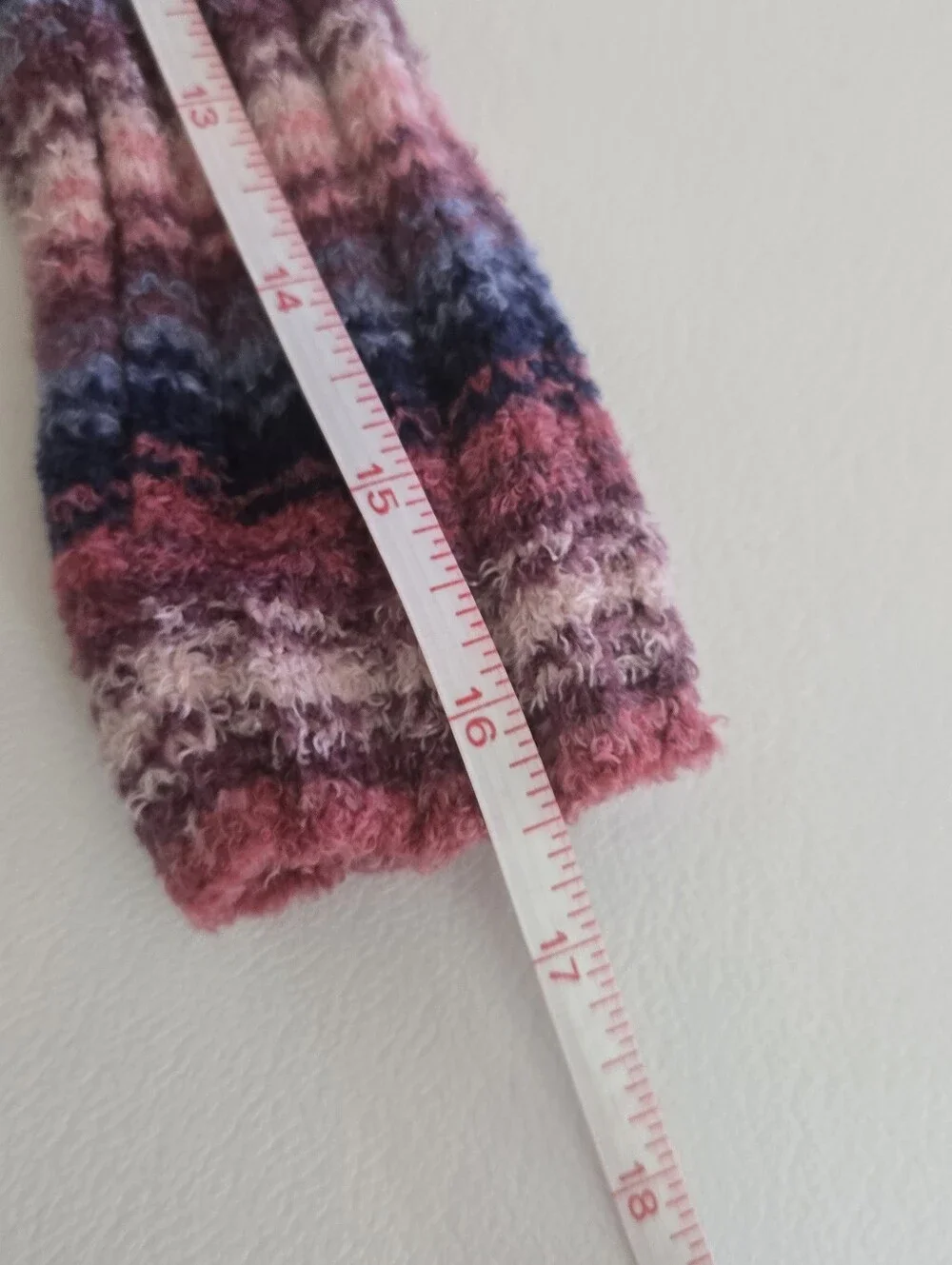 OshKosh B'gosh Toddler Girls Size 5 Striped Fuzzy Sweater Pink Blue Cozy